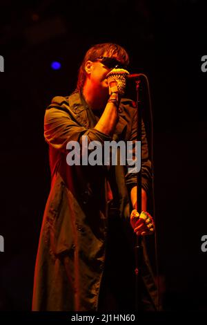Sao Paulo, Brasilien. 25. März 2022. The Strokes during Lollapalooza Brasil 2022 music Festival at Autódromo Interlagos in São Paulo this Friday, March 25 Credit: Brazil Photo Press/Alamy Live News Stockfoto