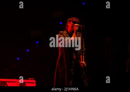 Sao Paulo, Brasilien. 25. März 2022. The Strokes during Lollapalooza Brasil 2022 music Festival at Autódromo Interlagos in São Paulo this Friday, March 25 Credit: Brazil Photo Press/Alamy Live News Stockfoto