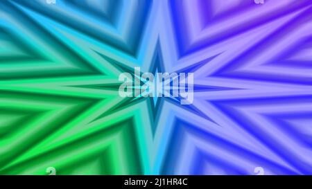 Eine abstrakte starburst Hintergrundbild. Stockfoto