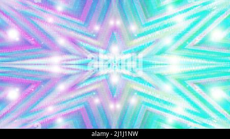 Ein abstraktes, funkelndes Starburst-Hintergrundbild. Stockfoto