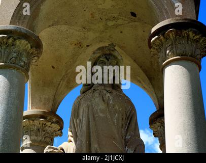 Grab auf dem historischen Toowong Friedhof in Brisbane Australien Stockfoto