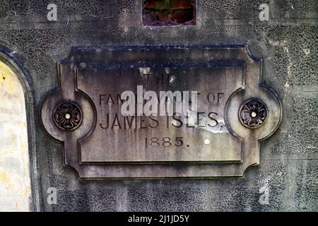 Grab auf dem historischen Toowong Friedhof in Brisbane Australien Stockfoto