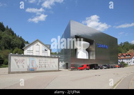 Duravit Firma mit Toilettenschüssel in Hornberg, Baden-Württemberg, Deutschland Stockfoto