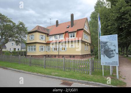 Albert Schweitzer Haus in Königsfeld, Baden-Württemberg, Deutschland Stockfoto
