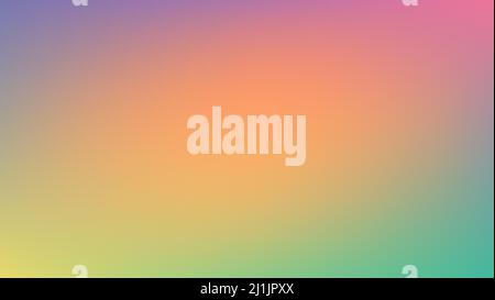 Verwischen Sie den Hintergrund orange grün rosa Stockfoto