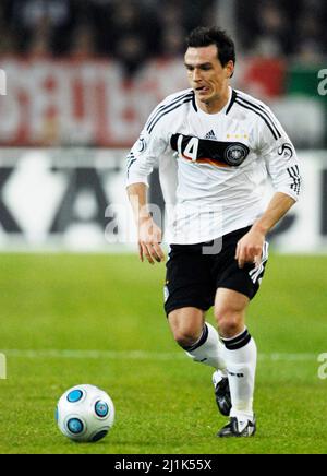 Düsseldorf Deutschland 11.02.2009, Fußball: International freundlich, Deutschland (GER) vs Norwegen (NOR) 0:1 – Piotr TROCHOWSKI (GER) Stockfoto