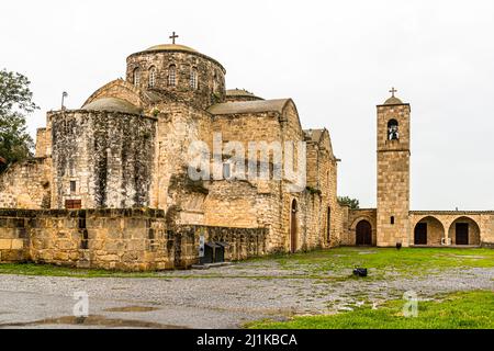 Die Kapelle des Hl. Barnabas ist heute ein Ikonenmuseum in Tuzla, Türkische Republik Nordzypern (TRNC) Stockfoto