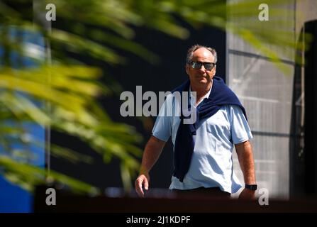 Dschidda, Saudi-Arabien. 26. März 2022. Gerhard Berger (AUT), F1 großer Preis von Saudi-Arabien auf dem Kurs von Jeddah Corniche am 26. März 2022 in Jeddah, Saudi-Arabien. (Foto von HIGH TWO) Quelle: dpa/Alamy Live News Stockfoto