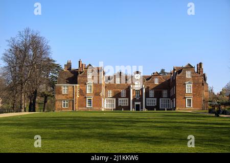 Christchurch Mansion in Ipswich, Großbritannien Stockfoto