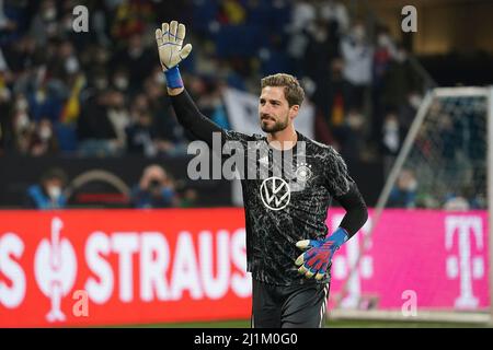 Sinsheim, Deutschland. 26. März 2022. 26.. März 2022, PreZero Arena, Sinsheim, Freundschaftsspiel Deutschland gegen Israel, im Bild Torwart Kevin Trapp (Deutschland) Quelle: dpa/Alamy Live News Stockfoto
