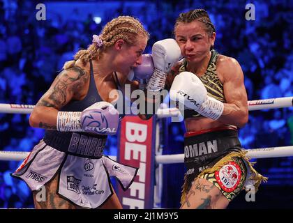 Boxen - Maria Cecilia Roman vs. Ebanie Bridges - IBF Women’s world