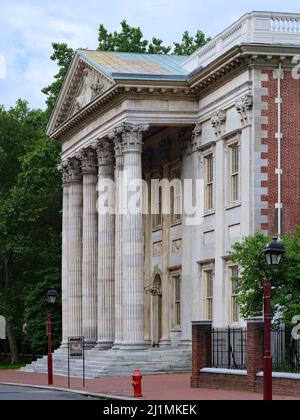 Historische erste Bank der Vereinigten Staaten, Philadelphia Stockfoto