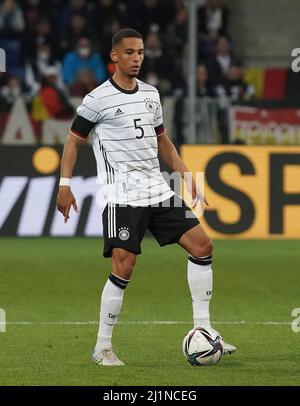 Sinsheim, Deutschland. 26. März 2022. 26. März 2022, PreZero Arena, Sinsheim, Freundschaftsspiel Deutschland gegen Israel, im Bild Thilo Kehrer (Deutschland) Quelle: dpa/Alamy Live News Stockfoto