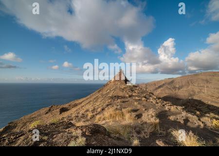 seascape. Agaete. Westküste von Gran Canaria. Kanarische Inseln Stockfoto