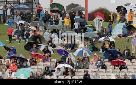 Allgemeine Ansicht der Fans beim A-League Womens Grand Final zwischen dem Sydney FC und Melbourne Victory im Netstrata Jubilee Stadium am 27. März 2022 in Sydney, Australien. Stockfoto