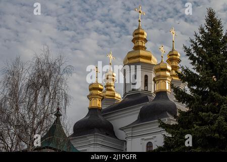 Kirche der Geburt der seligen Jungfrau Maria, Kiew Stockfoto