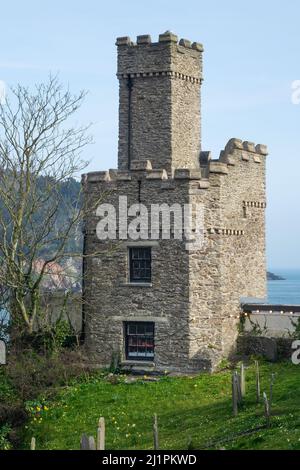 England, Devon, Dartmouth, Schloss Stockfoto