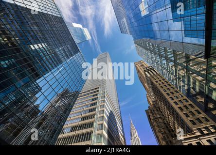 Das neu erbaute Vanderbilt Building befindet sich zwischen Midtown Manhattan NYC Stockfoto