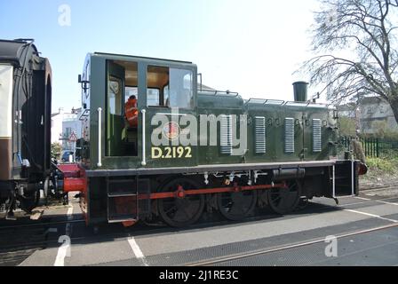 Dartmouth Steam Railway GWR Klasse 03 D2192 „Titan“ nach Paignton, Devon, England, Großbritannien Stockfoto