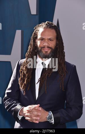 Beverly Hills, Ca. 27. März 2022. Franklin Leonard auf der Vanity Fair Oscar Party 2022 im Wallis Annenberg Center for the Performing Arts am 27. März 2022. Kredit: Jeffrey Mayer/Jtm Fotos/Media Punch/Alamy Live News Stockfoto