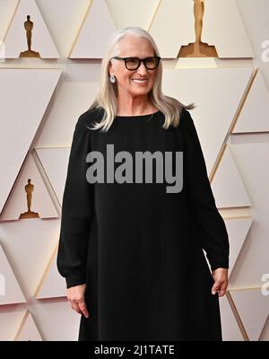 Los Angeles, Usa. 28. März 2022. Jane Campion kommt am Sonntag, den 27. März 2022, zu den jährlichen Academy Awards 94. im Dolby Theater in der Hollywood-Sektion von Los Angeles. Foto von Jim Ruymen/UPI Credit: UPI/Alamy Live News Stockfoto
