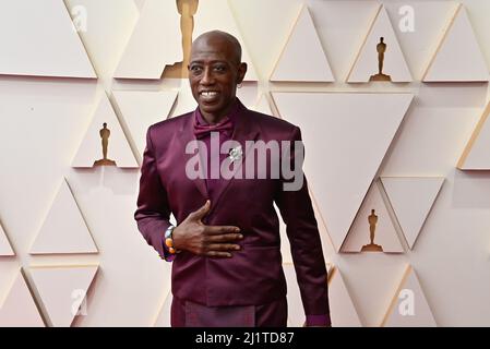 Los Angeles, Usa. 28. März 2022. Wesley Snipes kommt am Sonntag, den 27. März 2022, zu den jährlichen Academy Awards 94. im Dolby Theater in der Hollywood-Sektion von Los Angeles an. Foto von Jim Ruymen/UPI Credit: UPI/Alamy Live News Stockfoto