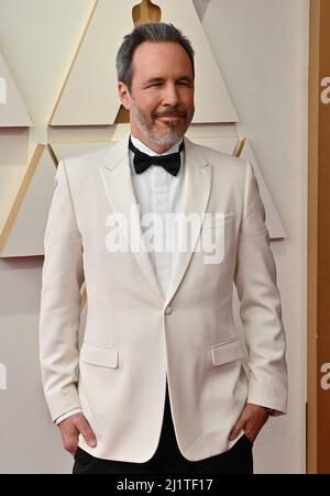 Los Angeles, Usa. 28. März 2022. Denis Villeneuve kommt am Sonntag, den 27. März 2022, zu den jährlichen Academy Awards 94. im Dolby Theater in der Hollywood-Sektion von Los Angeles an. Foto von Jim Ruymen/UPI Credit: UPI/Alamy Live News Stockfoto