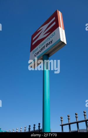 Stadtzentrum von Cardiff Stockfoto