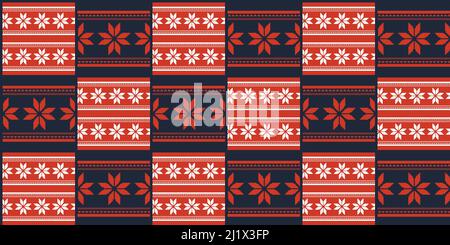 Modernes ukrainisches Ornament. Nahtloses Muster im ukrainischen Stil. Symbole der Ukraine. Nationale Symbole. Kultur Mitteleuropas. Pysanka. Embroid Stock Vektor