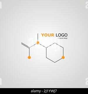 Vektordesign für chemische Formeln Stock Vektor