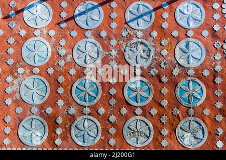 Iglesia de Santo Domingo, Uayma, Yucatan, Mexiko Stockfoto