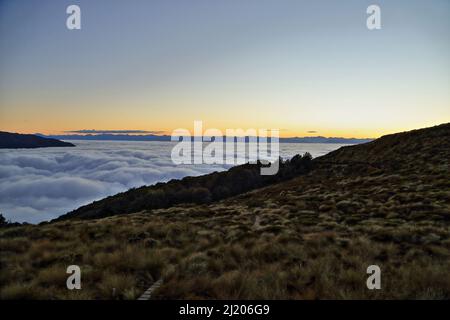 Kepler Track Fiordland Neuseeland Stockfoto