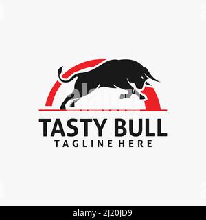 Bullish-Logo-Design Stock Vektor