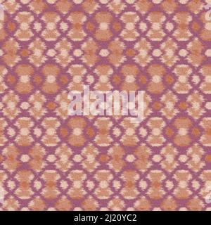 Nahtlose Ikat- indische Textil-Multicolor-Muster-Designs Stockfoto