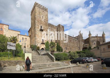 UNESCO-Klosteranlage Real Monasterio de Nuestra Senora in Guadalupe, Extremadura, Spanien Stockfoto