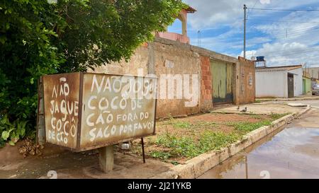 Templo Mae, Mother Temple, Valley of Dawn, Vale do Amanhecer, Planaltina, Brasilia, DF, Brasilien Stockfoto