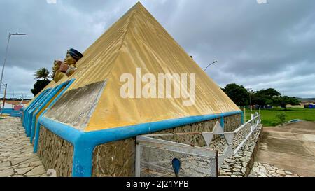 Templo Mae, Mother Temple, Valley of Dawn, Vale do Amanhecer, Planaltina, Brasilia, DF, Brasilien Stockfoto
