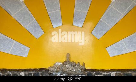 Templo Mae, Mother Temple, Valley of Dawn, Vale do Amanhecer, Planaltina, Brasilia, DF, Brasilien Stockfoto
