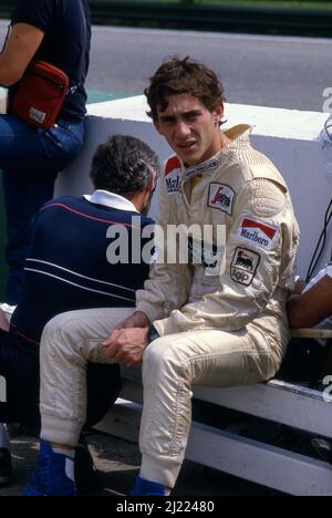 Ayrton Senna da Silva (BRA) Toleman Stockfoto