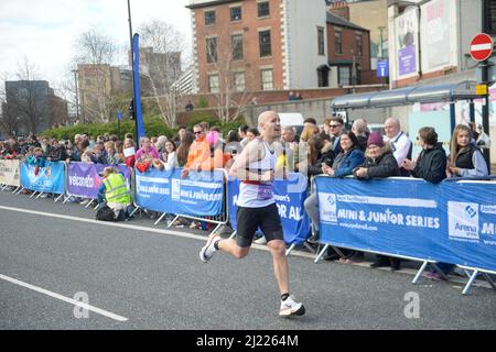 Sheffield Halbmarathon, 27/3/22 Stockfoto