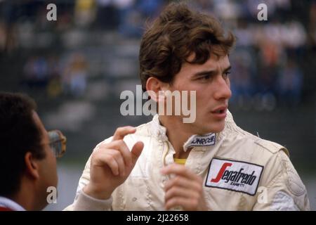 Ayrton Senna da Silva (BRA) Toleman Stockfoto