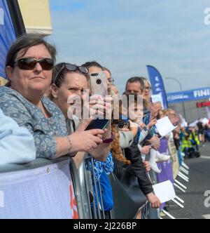 Sheffield Halbmarathon, 27/3/22 Stockfoto