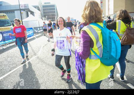 Sheffield Halbmarathon, 27/3/22 Stockfoto