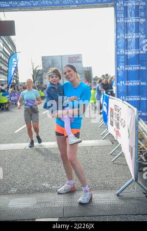 Sheffield Halbmarathon, 27/3/22 Stockfoto