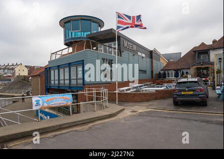 Außenansicht des Sheringham Museum Mo in Norfolk England Stockfoto