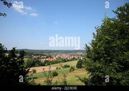 Blick auf Spalt / Blick auf Spalt / Stockfoto