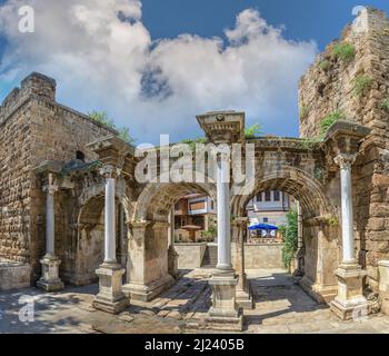 Hadrianstor in Antalya, Türkei Stockfoto