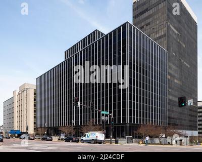 Bürogebäude in der Innenstadt von Clayton Stockfoto