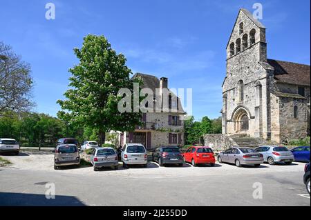 Die chapelle des pénitents in Beaulieu-sur-Dordogne, Frankreich Stockfoto
