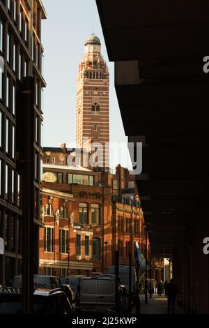 Die Westminster Cathedral ist die Mutterkirche der römisch-katholischen Kirche in England und Wales Stockfoto